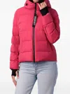 Antartica Hooded Jacket In Pink