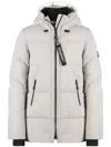 Antartica Marit Hooded Puffer Jacket In White