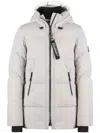 Antartica Marit Hooded Puffer Jacket In White