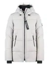 Antartica Marit Hooded Puffer Jacket In White
