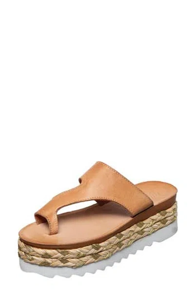 Antelope Abra Platform Sandal In Tan