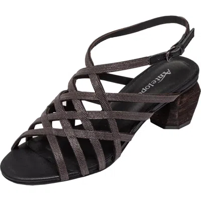 Antelope Alani Dress Sandal In Black