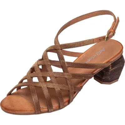 Antelope Alani Dress Sandal In Bronze
