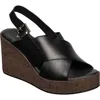 Antelope Aly Wedge Platform Sandal In Black