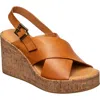 Antelope Aly Wedge Platform Sandal In Brown