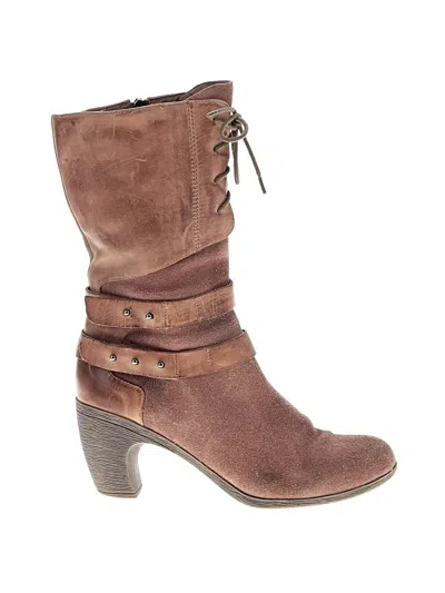 Pre-owned Antelope Boots In Brown