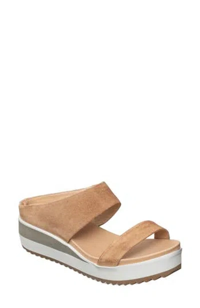 Antelope Cascade Platform Wedge Sandal In Peach