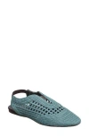 Antelope Daisy Slingback Flat In Blue