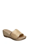 Antelope Donni Platform Wedge Sandal In Multi