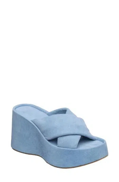 Antelope Emma Platform Sandal In Blue