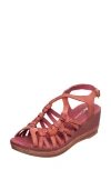 ANTELOPE ANTELOPE GENNA PLATFORM WEDGE SANDAL