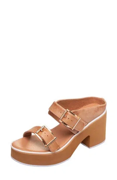 Antelope Iggy Platform Sandal In Taupe