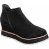 Antelope Imani Platform Wedge Bootie In Black