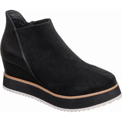 Antelope Imani Platform Wedge Bootie In Black