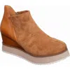 Antelope Imani Platform Wedge Bootie In Brown