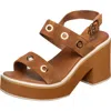 Antelope Inez Grommet Platform Slingback Sandal In Multi