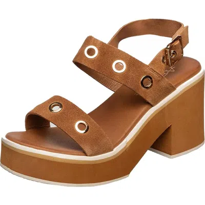 Antelope Inez Grommet Platform Slingback Sandal In Multi