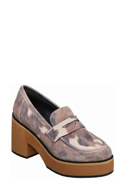 Antelope Ivy Loafer Pump In Multi