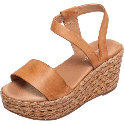 Antelope Kassa Espadrille Platform Sandal In Taupe