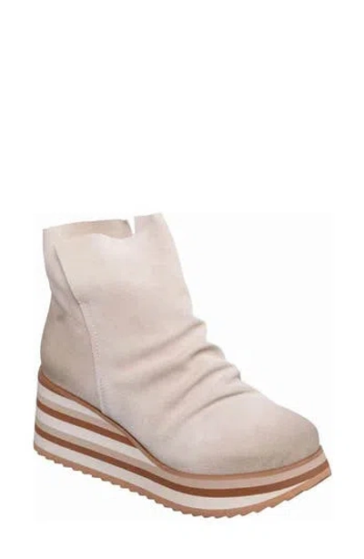 Antelope Kirsten Platform Wedge Boot In White