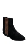 Antelope Massey Pointed Toe Bootie In Black