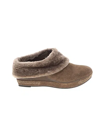 Pre-owned Antelope Mule/clog In Brown