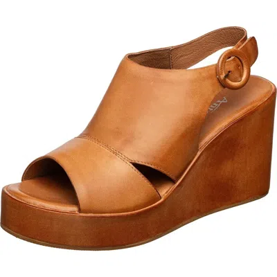 Antelope Ramira Platform Wedge Sandal In Brown