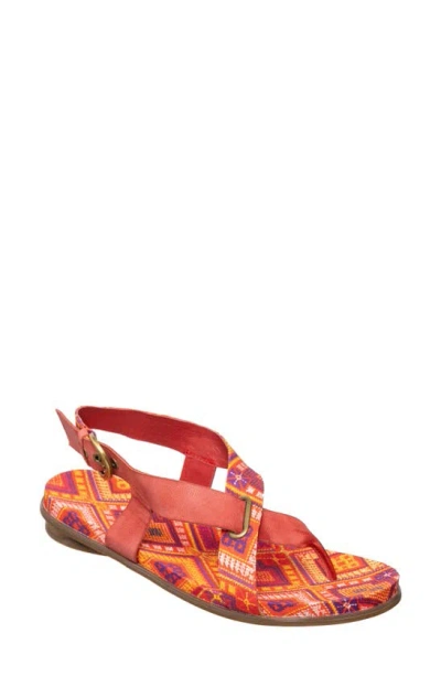 Antelope Rey Slingback Sandal In Red Leather