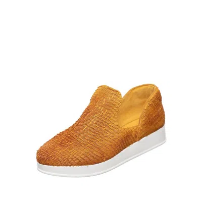 Antelope Sailor Sneaker In Mustard In Brown