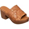Antelope Tamia Weave Slide Sandal In Taupe