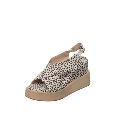 Antelope Women's Cait Wedge Sandal In Make Up Suede In Multi