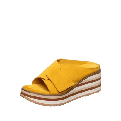 Antelope Women's E41 Padme Suede Mules In Yellow