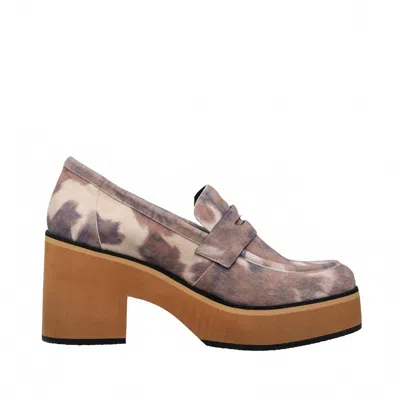 Antelope Women's Ivy Platform Heel In Cream In Brown