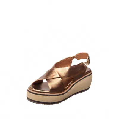 Antelope Women's Kylie Slingback Sandal In Bronze In Gold