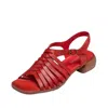 Antelope Leni Woven Slingback Sandal In Multi