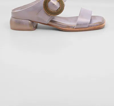 Antelope Women's Lily Leather Buckle Sandals In Aqua In Blue