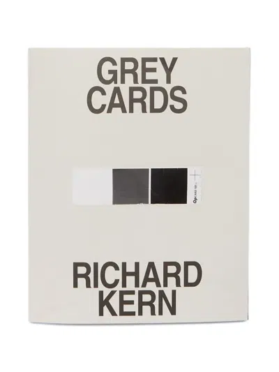 Antenne Books Grey Cards Book In White