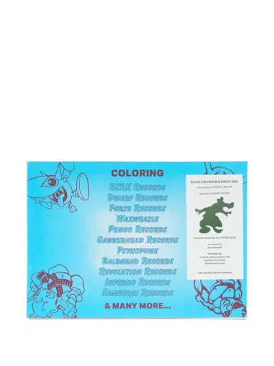Antenne Books Rave Coloring Pack In Blue
