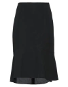 Anteprima Diana Gallesi Woman Midi Skirt Black Size 8 Polyester In Black