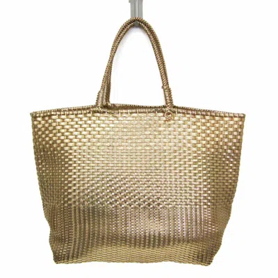 Pre-owned Anteprima Wire Pvc Tote Bag () In Gold