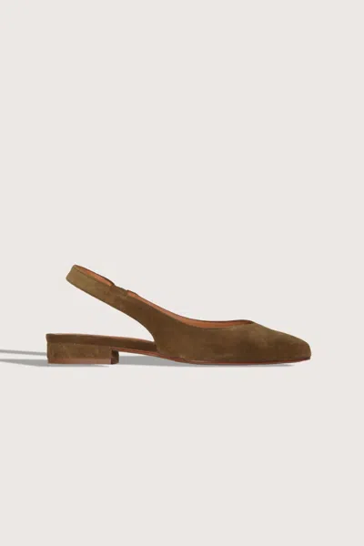 Anthology Editions Women's Maggie Suede Leather Ballet Flats In Chanvre In Brown
