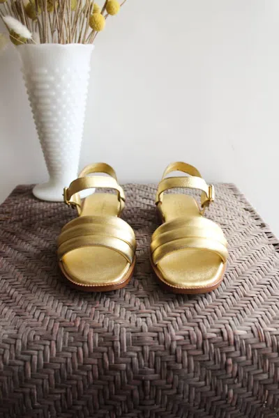 Anthology Editions Women's Roda Sandal In Gold
