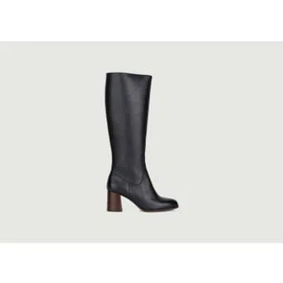 Anthology Paris Gemma High Boots In Black