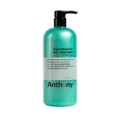 Anthony Invigorating Rush Hair & Body Wash - 16 oz
