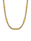 ANTHONY JACOBS 18K GOLDPLATED STAINLESS STEEL 24'' CHAIN NECKLACE