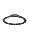 Anthony Jacobs Men's Stainless Steel & Simulated Diamond Cuban Link Bracelet In Neutral