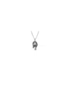 Anthony Jacobs Men's Stainless Steel & Simulated Diamond Lion Pendant Necklace In Silvertone