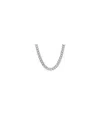 Anthony Jacobs Men's Stainless Steel Cuban Chain Necklace In Silver Tone