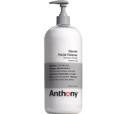 Anthony ™ Jumbo Glycolic Facial Cleanser In Transparent