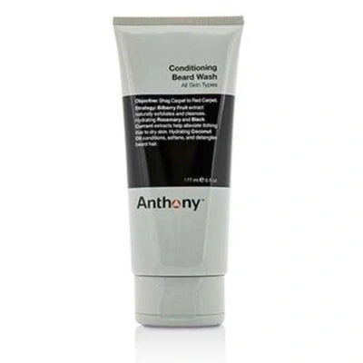 Anthony Men's Conditioning Beard Wash 6 oz For All Skin Types Hair Care 802609961573 In White